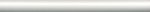 Фото Kerama Marazzi бордюр Диагональ Карандаш белый обрезной 2x25 (PFB007R)