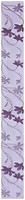 Фото Ceramika Paradyz фриз Palette Listwa Kwiaty Viola 7x60