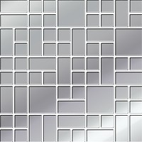 Фото Ceramika Color мозаика Platinum Mosaic Glass 25x25