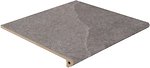 Фото Almera Ceramica ступень с капиносом Dakota Peldano Fio Gris 33.3x33.3