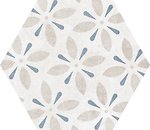Фото Pamesa плитка Atrium Alpha Hexagonos Mix Azul 25.8x29