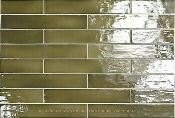 Фото Equipe Ceramicas плитка настенная Manacor Basil Green 6.5x40