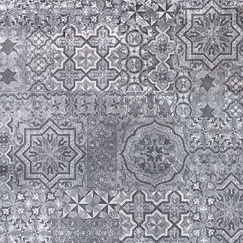 Фото Ceramika Gres декор Vintage Listwa Dark Grey Natura 40x40