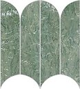 Фото Ragno ceramica мозаика Incanto Mosaico Verde Antigua Glossy Ventaglio 28x31 (R9CG)