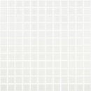 Фото Vidrepur мозаика Colors Liso 100 Blanco Malla 25x25