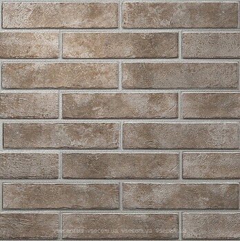 Фото Golden Tile плитка настенная Brickstyle Baker Street бежевая 6x25 (221010)