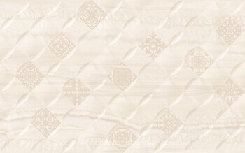 Фото Golden Tile плитка настенная Lucky Patchwork бежевая 25x40 (LU1151)