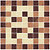 Фото Ceramika Paradyz мозаика резанная Mistral Beige Mix Satyna 30x30 Куб 3.15x3.15