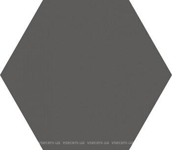 Фото Argenta плитка настенная Gallery Dark Hexagon Mate 14x16