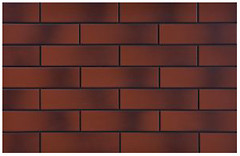 Фото Cerrad плитка фасадная Burgund Smooth Shaded 24.5x6.5 (19560)