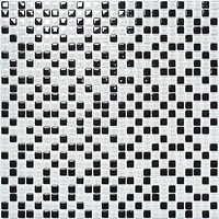 Фото Kotto Ceramica мозаика GM 410009 C2 Black/White 30x30