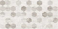 Фото Golden Tile декор Marmo Milano Hexagon светло-серый 30x60 (8MG153)