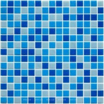 Фото Artens мозаика Pool Mix Blue 32.7x32.7