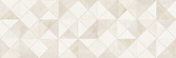 Фото Ceramika Color декор Luxor Cream Geo Dekor Rett 25x75