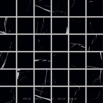 Фото Rako мозаика Flash Black Mosaic 30x30 (Ddm06833)