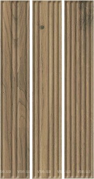 Фото Ceramika Paradyz плитка Carrizo Wood Struktura Stripes Mix Mat 6.6x40