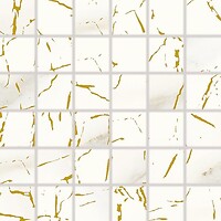 Фото Rako мозаика Cava White Gold Glossy 30x30 (Wdm05831)