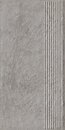 Фото Ceramika Paradyz ступень прямая Carrizo Grey Str Mat 30x60