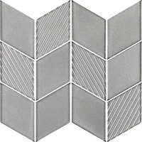 Фото Ceramika Paradyz мозаика Uniwersalna Mozaika Szklana Silver Rhombus 20.5x23.8