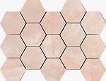 Фото Pamesa декор Cr.Lux Noor Peach Hex 22.5x32.5