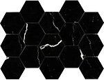 Фото Pamesa декор Cr.Lux Deva Nero Hex 22.5x32.5
