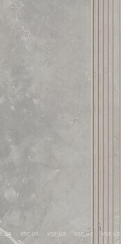 Фото Ceramika Paradyz ступень простая Ritual Grey Stopnica Prosta Rekt Mat 30x60