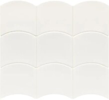 Фото Equipe Ceramicas плитка настенная Wave White 12x12 (28838)