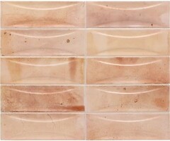 Фото Equipe Ceramicas плитка Hanoi Arco Pink 6.5x20 (30064)