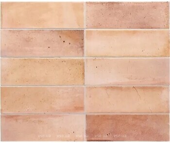 Фото Equipe Ceramicas плитка Hanoi Pink 6.5x20 (30036)