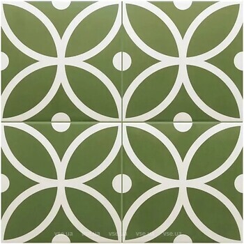 Фото Equipe Ceramicas декор Rivoli Decors Bergen Verde 20x20 (30710)