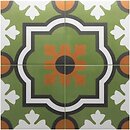 Фото Equipe Ceramicas декор Rivoli Decors Monaco Verde 20x20 (30711)