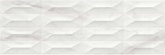 Фото Marazzi плитка настенная Marbleplay White Struttura Gem 3D Ret 30x90 (M4PC)