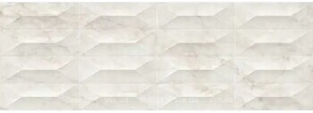 Фото Marazzi плитка настенная Marbleplay Calacatta Struttura Gem 3D Ret 30x90 (M4PE)