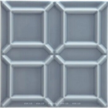 Фото Adex плитка настенная Neri Liso Edge Storm Blue 15x15 (ADNE1113)