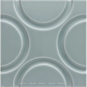 Фото Adex плитка настенная Neri Relieve Geo Sea Green 15x15 (ADNE4148)