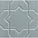 Фото Adex плитка настенная Neri Relieve Star Sea Green 15x15 (ADNE4149)