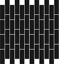 Фото Inter Gres мозаика Schwarz Black 29.8x32 (M 02 132082)