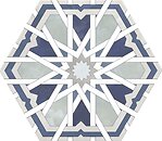 Фото Monopole Ceramica декор Radiant Blue 20x24