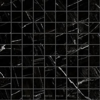 Фото Ragno ceramica мозаика Incanto Mosaico Sky Black 30x30 (R96R)