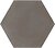 Фото Ragno ceramica плитка Stratford Esagona Dark Grey 18.2x21 (R8Yg)