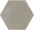 Фото Ragno ceramica плитка Stratford Esagona Grey 18.2x21 (R8Yf)