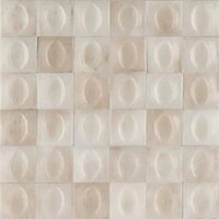 Фото Ragno ceramica плитка настенная Gleeze Beige Struttura Egg 3D 10x10 (R8Gt)