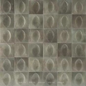 Фото Ragno ceramica плитка настенная Gleeze Grigio Struttura Egg 3D 10x10 (R8Gw)