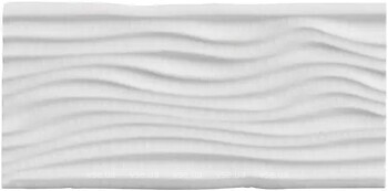 Фото Adex плитка настенная Earth Wave Navajo White 7.5x15 (ADEH1005)