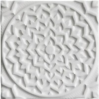 Фото Adex декор Earth Mandala Cosmos Navajo White 15x15 (ADEH4001)