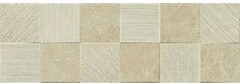 Фото Ragno ceramica плитка настенная Eterna Greige Struttura Quadro 3D Rett 30x90 (R8Hw)