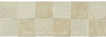 Фото Ragno ceramica плитка настенная Eterna Greige Struttura Quadro 3D Rett 30x90 (R8Hw)