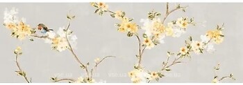 Фото Ragno ceramica декор Mixed Decoro Fiore Di Pesco Bianco 40x120 (Ra1j)