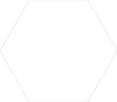 Фото Keros плитка Element Blanco Hexa 23x27