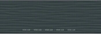 Фото Marazzi плитка настенная Eclettica Anthracite Wave 3D Str 40x120 (M1AG)